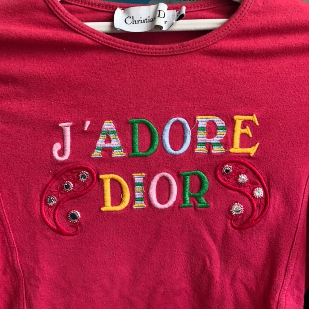 vintage j’adore Dior shirt